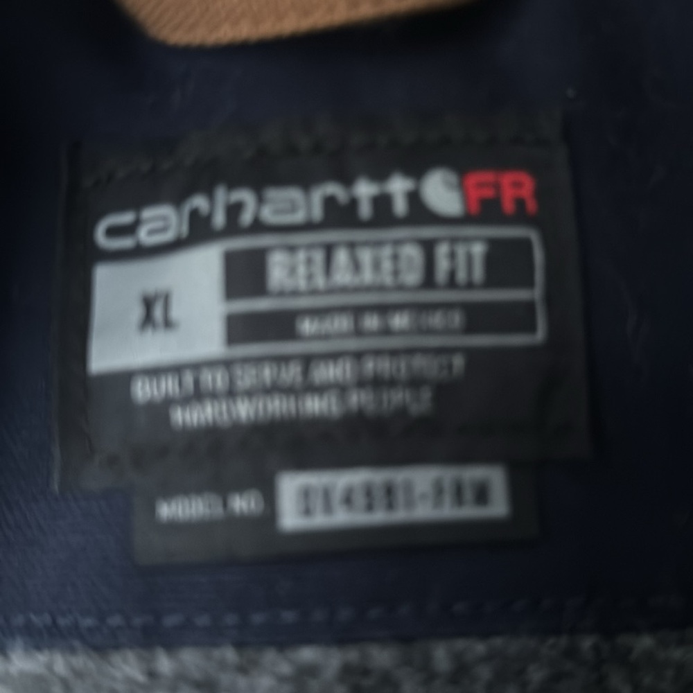 Carhartt Dark Blue Work Vest - Picture 3 of 9